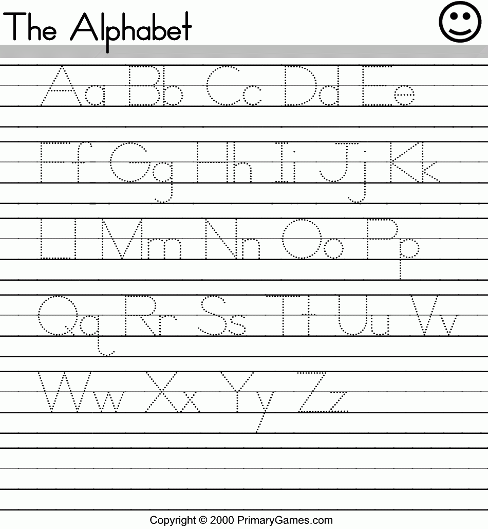 Abc Sheet Printable