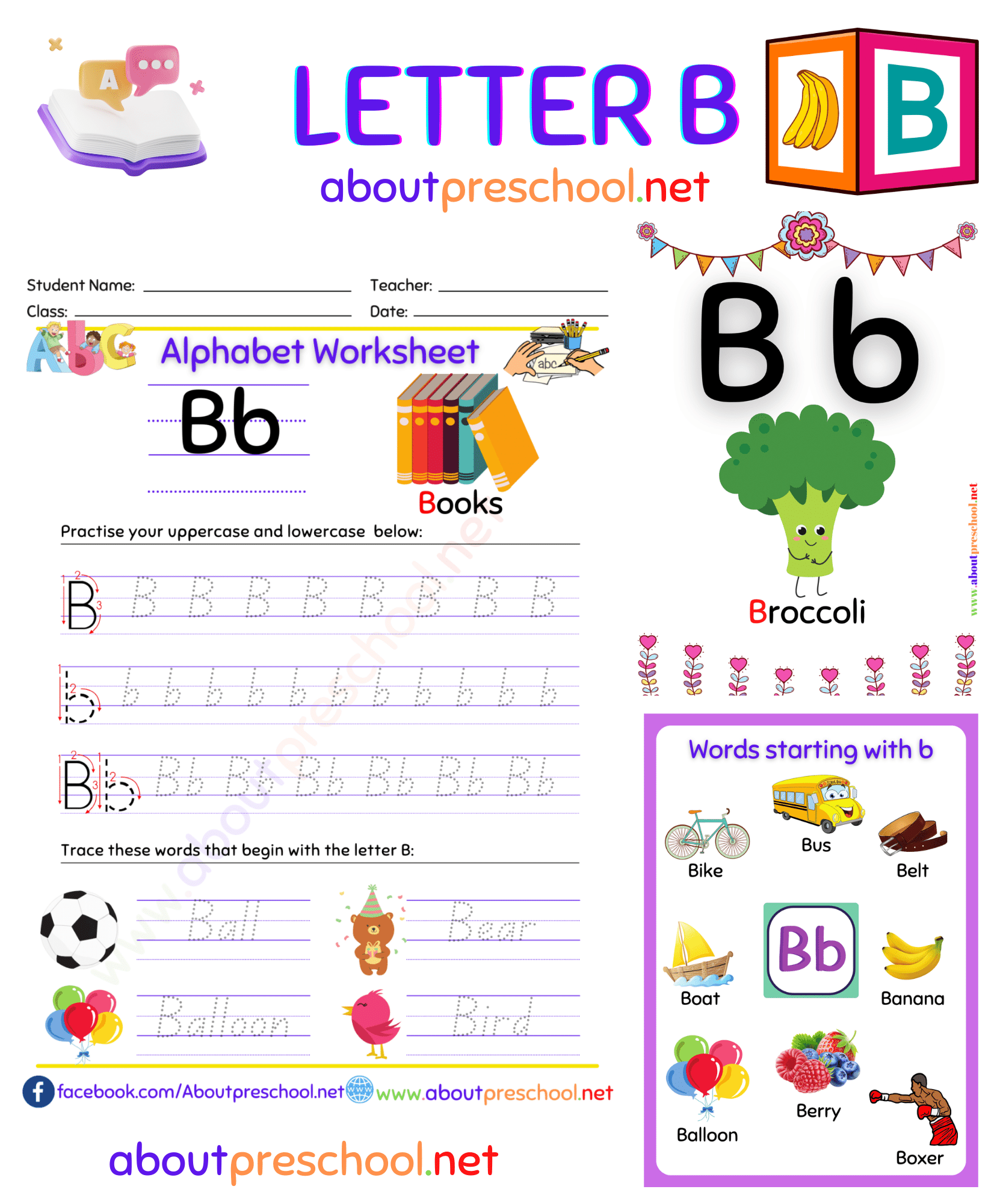 Preschool Printable Abc Worksheets