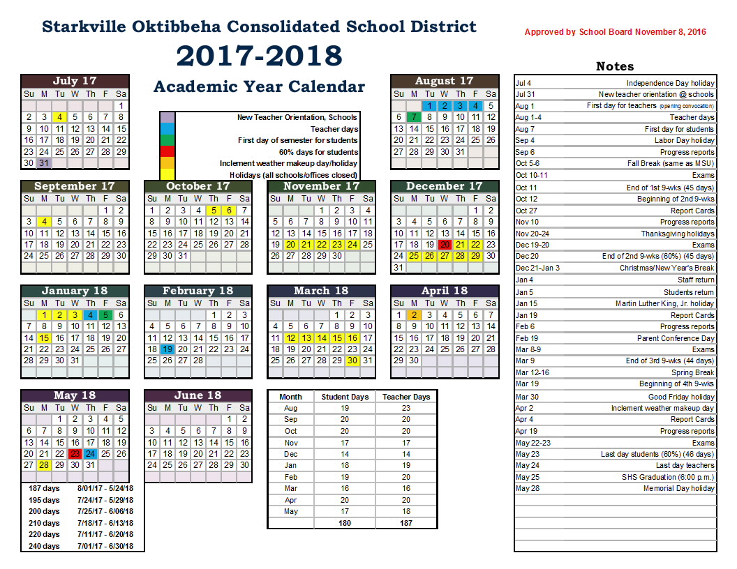 Academic Calendar Texas State University Printable