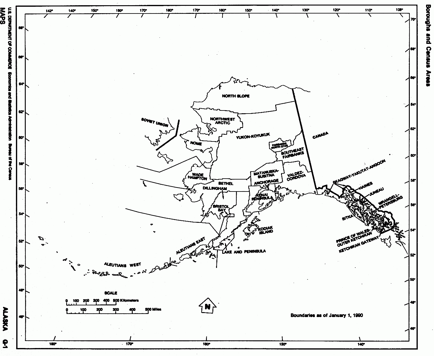 Alaska Free Map