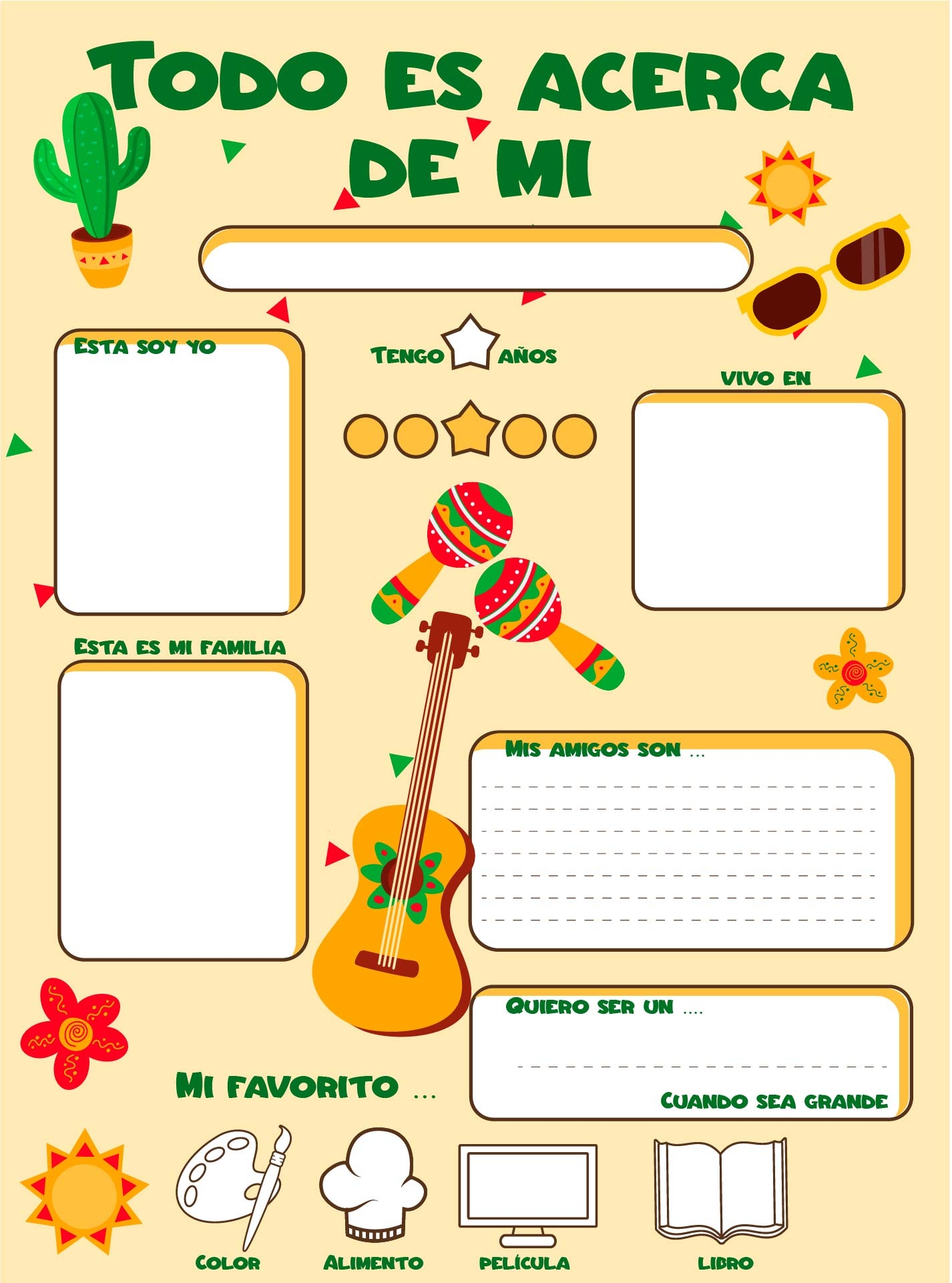 Free Printable Bilingual Worksheets