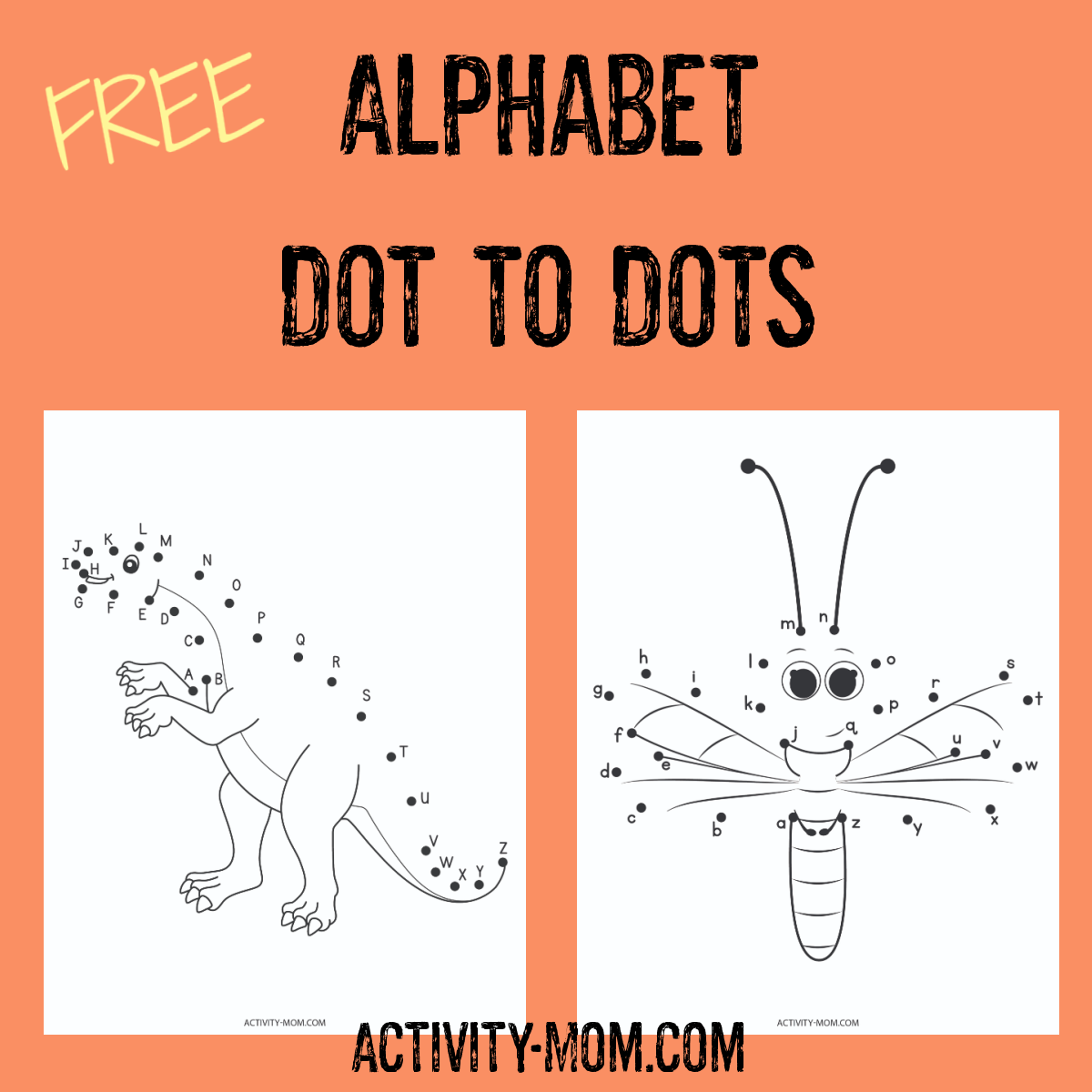 Dot To Dot Free Printable Worksheets
