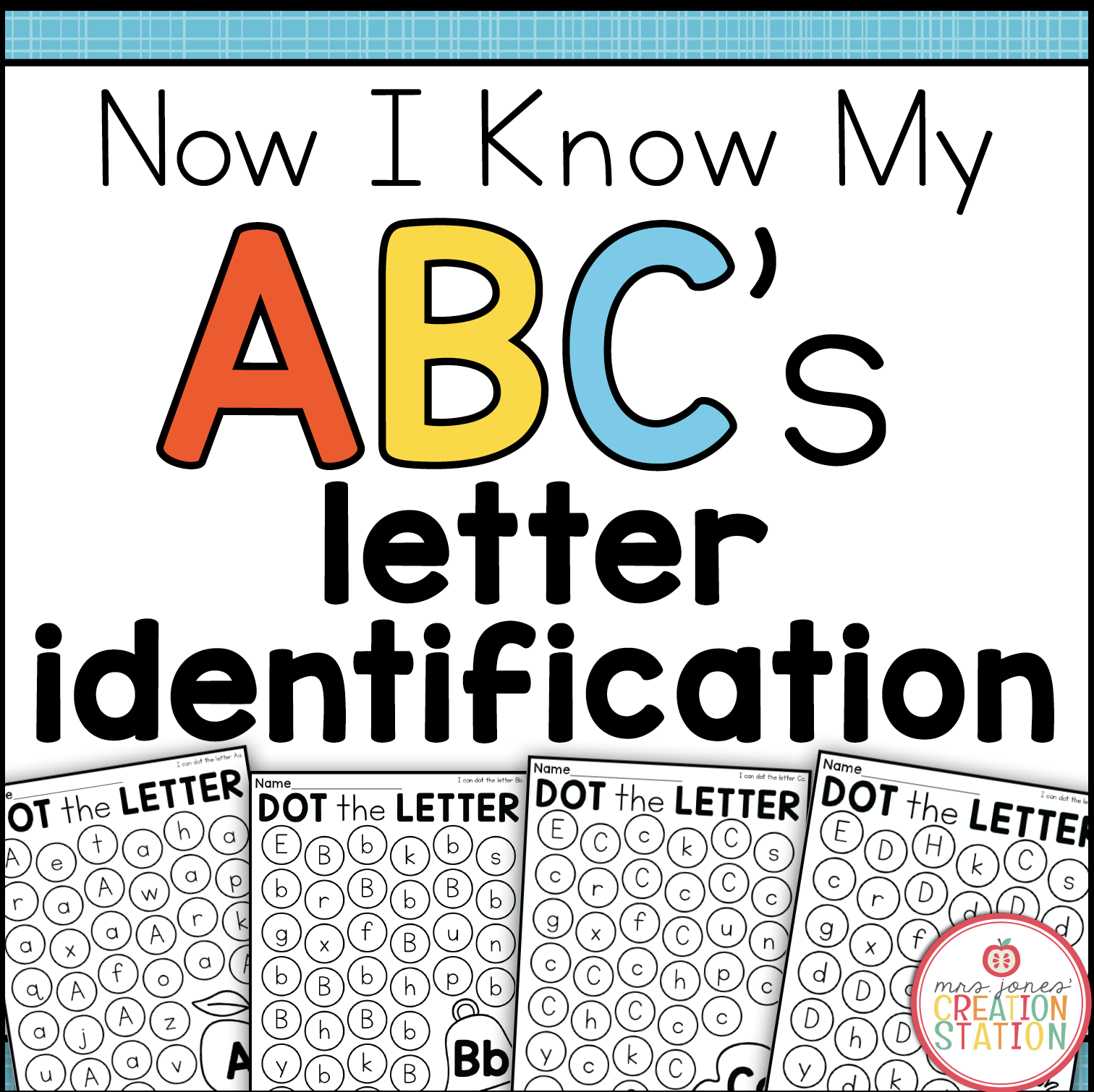 Free Printable Letter Identification Worksheets
