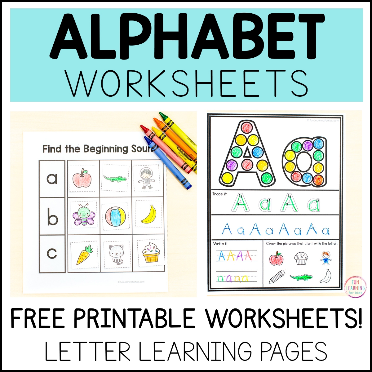 Alphabet Worksheets Alphabet Worksheets