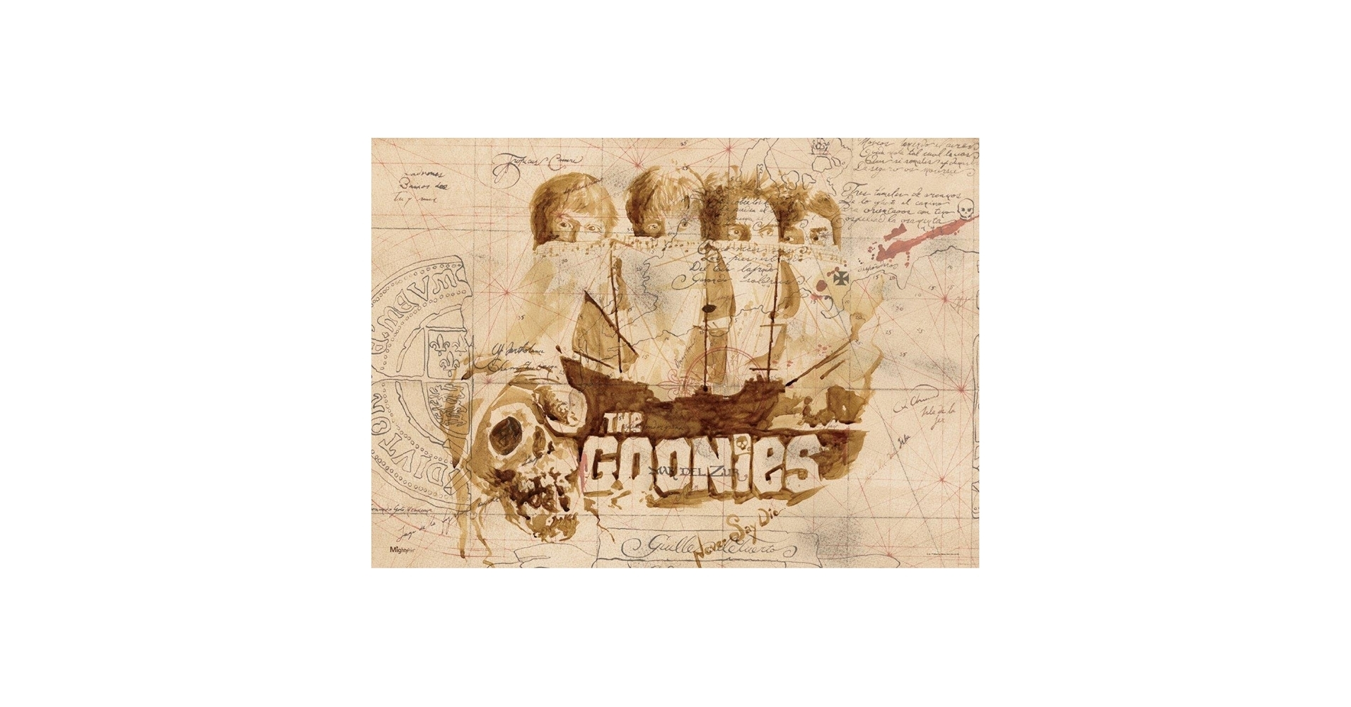Goonies Map Printable