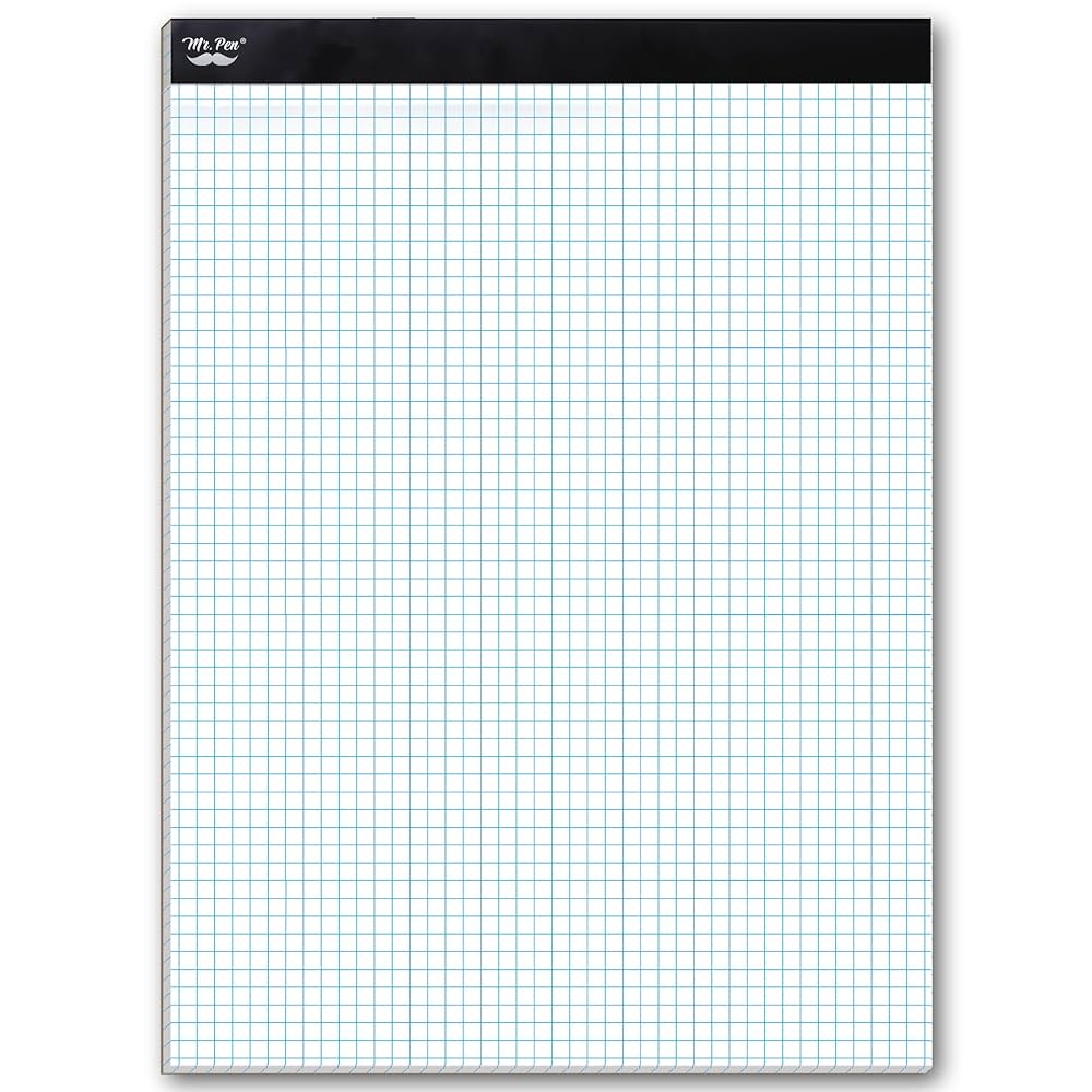 Amazon Mr Pen Graph Paper Grid Paper 4x4 4 Squares Per Inch 11 x8 5 55 Sheet Office Products