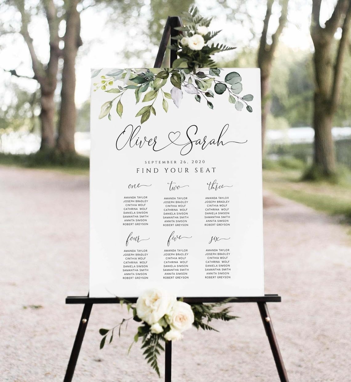 Amazon Personalized Wedding Guest Seating Chart Custom Guest List And Seating Table Chart Seating Chart Editable Seating Chart Printable Seating Plan Editable Wedding Poster Patio Lawn Garden
