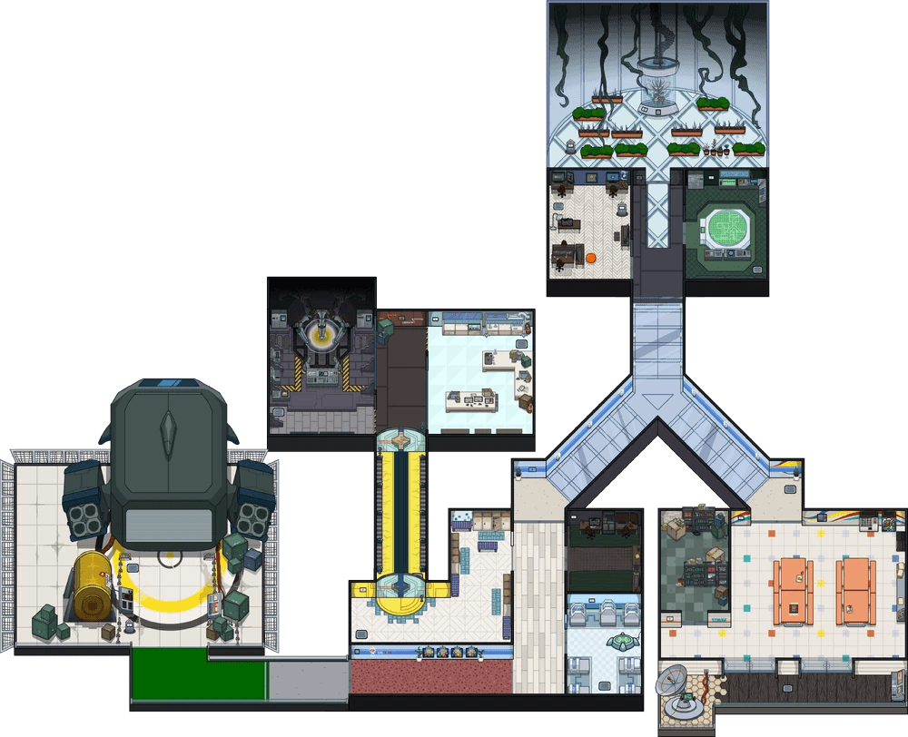 Among Us Map Printable