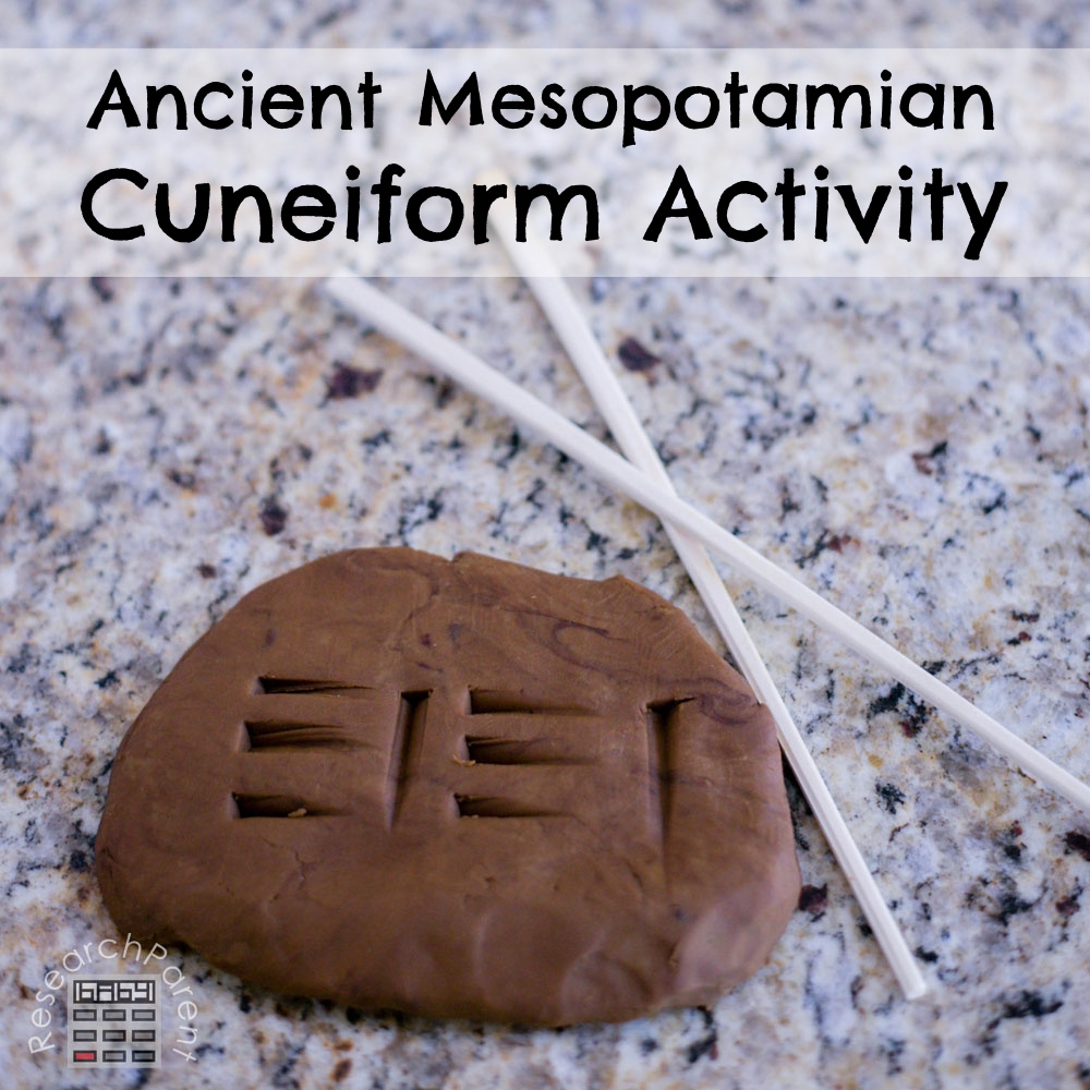 Free Printable Cuneiform Worksheet
