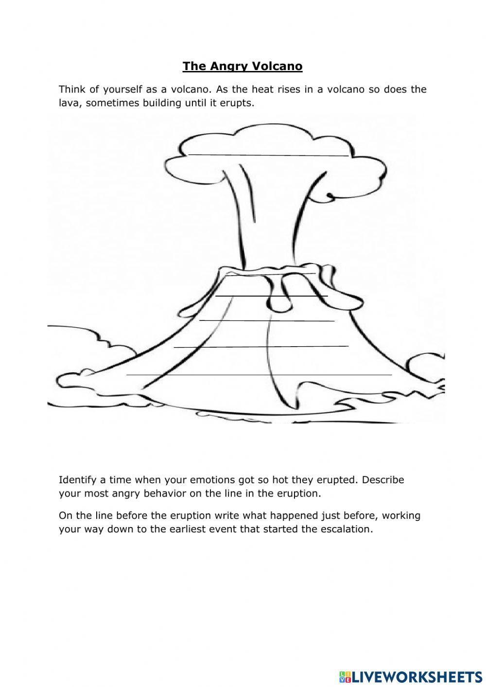 Anger Worksheet Live Worksheets Worksheets Library