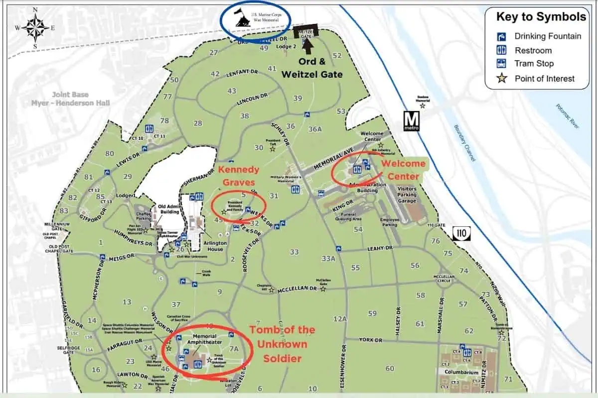 Arlington National Cemetery Visit During A Layover In DC