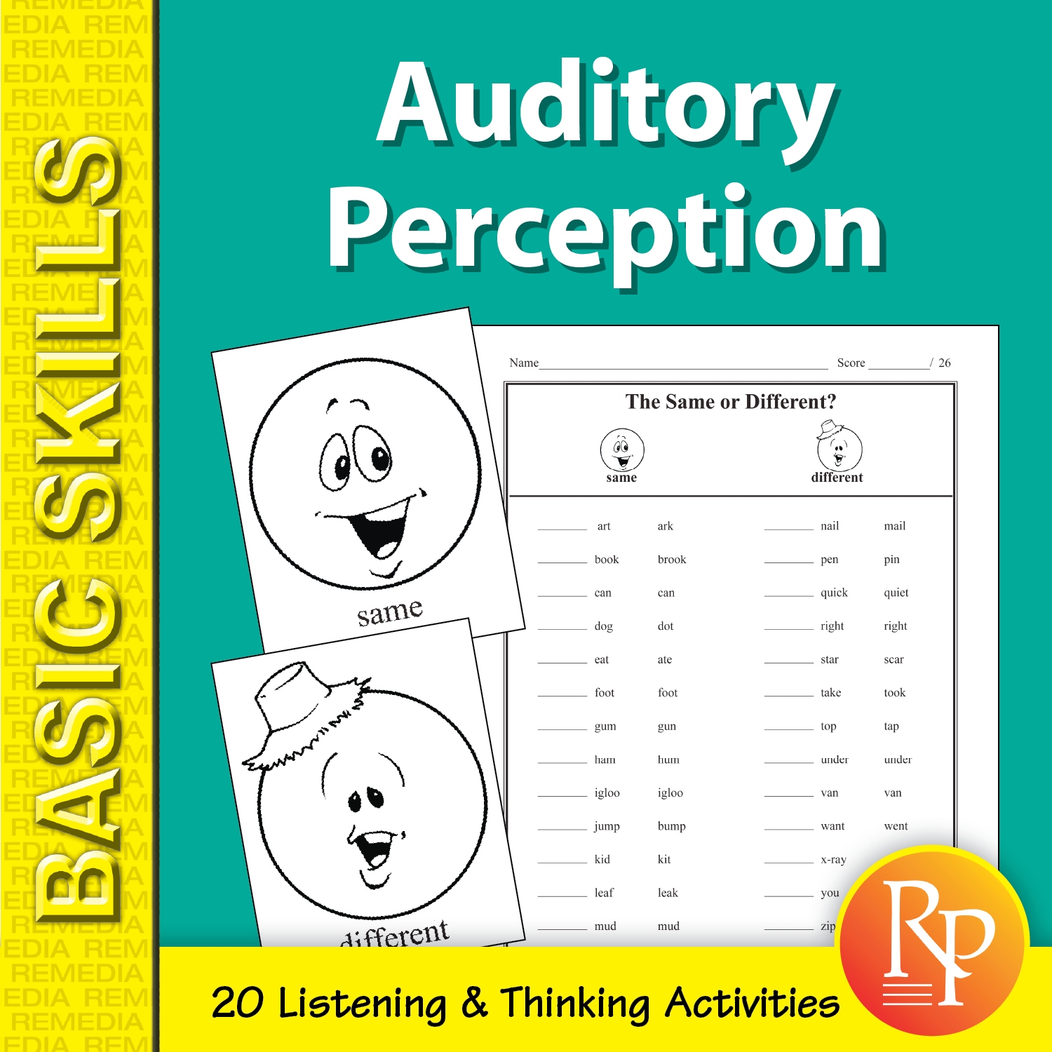 Auditory Processing Activities Classful
