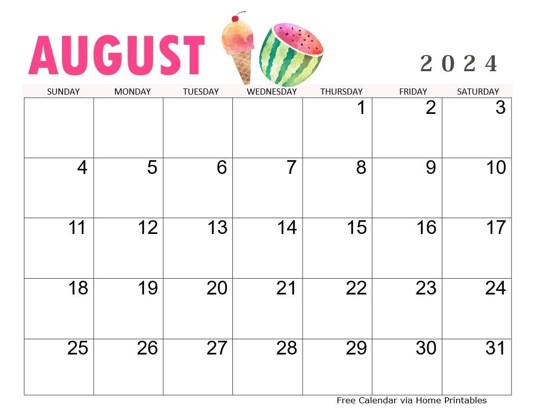 August 2024 Calendar 20 Free Templates To Download 