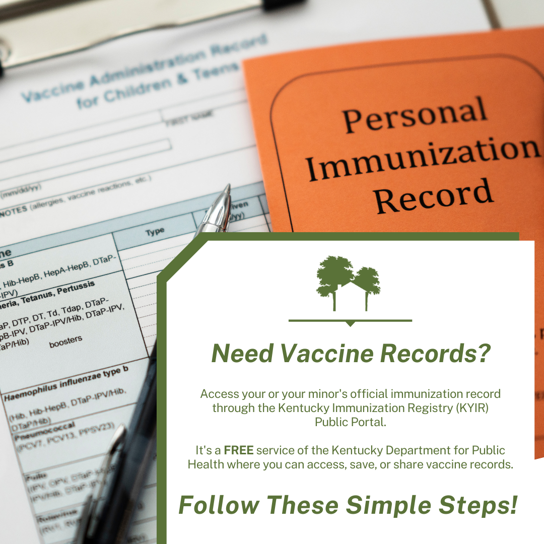 Printable Kentucky Immunization Chart