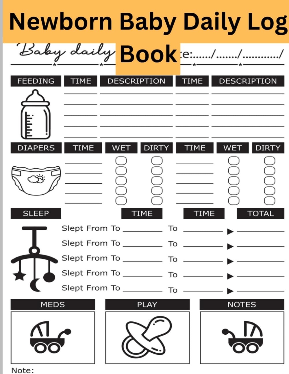 Daily Free Printable Baby Schedule Chart