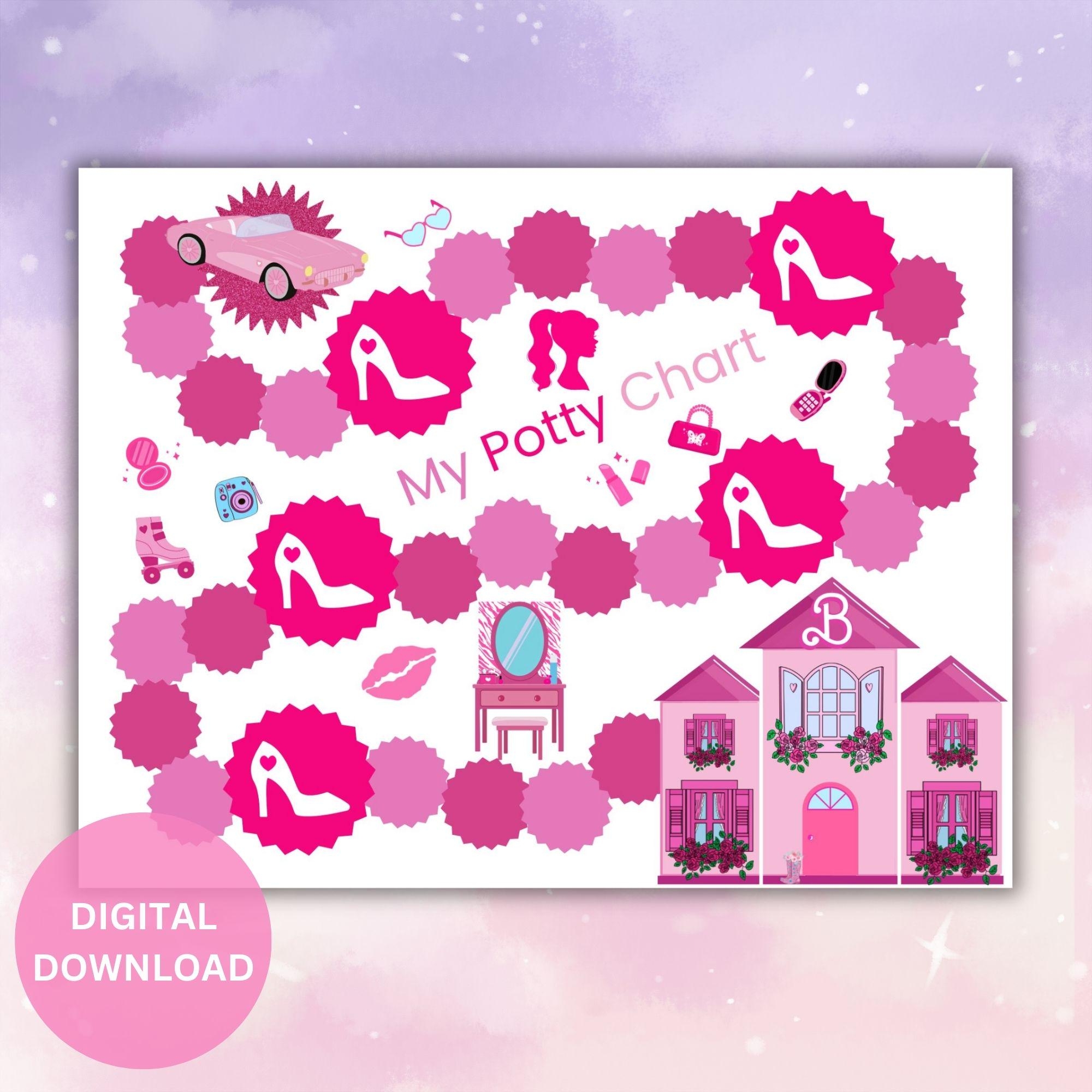 Barbie Reward Chart Printable