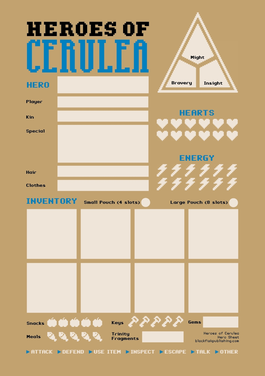 Bl ckfisk Publishing Heroes Of Cerulea Bl ckfisk Publishing