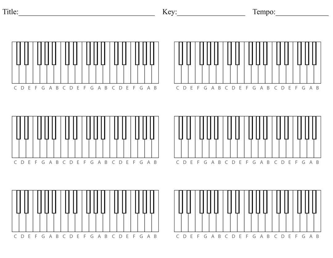 Blank Chord Tabs For All Instruments
