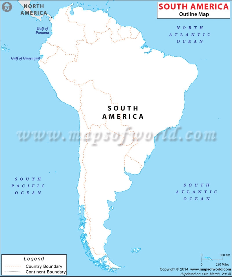 Blank Map Of South America South America Outline Map Blank Map Of South America South America Outline Map