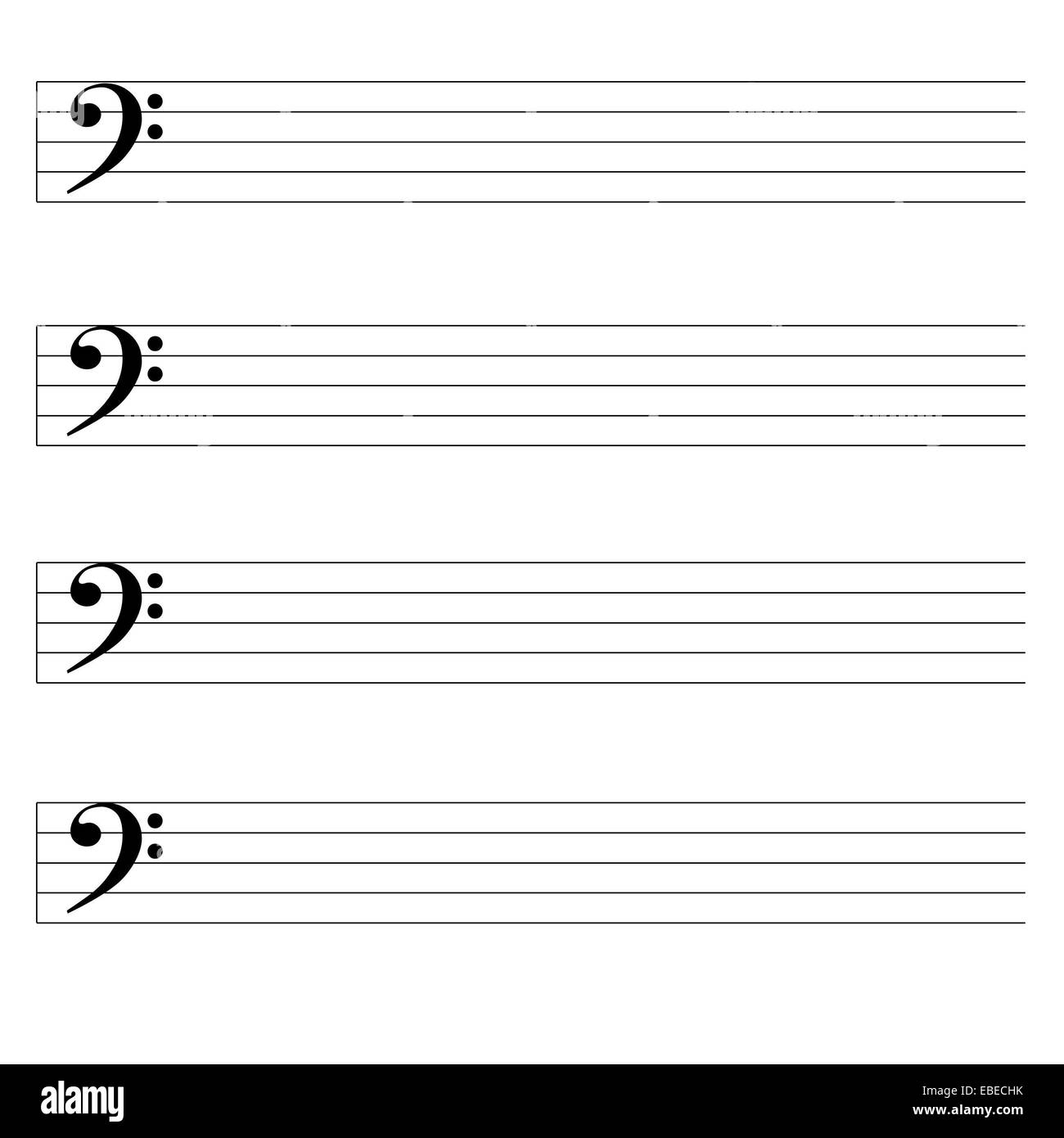 Printable Blank Sheet Music Large