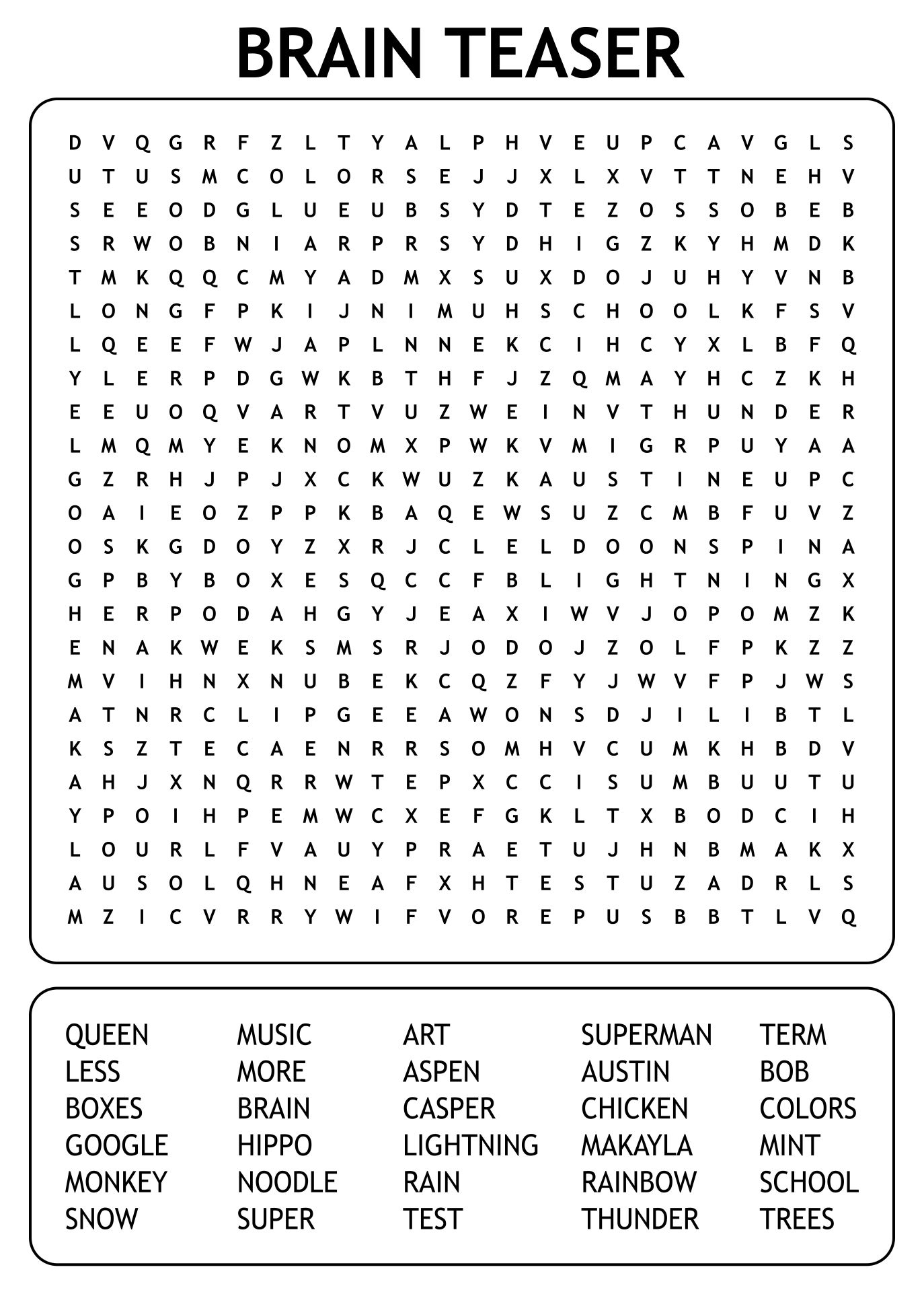 Brain Teasers For Adults 10 Free PDF Printables Printablee