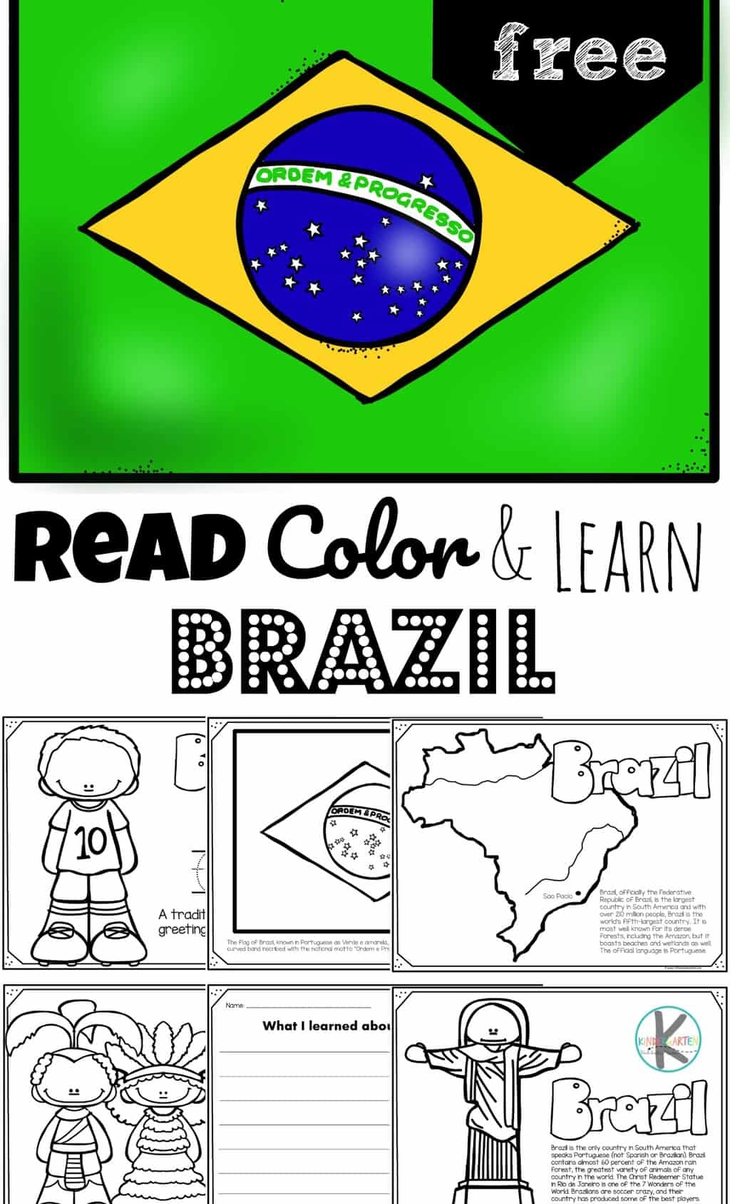 Brazil Worksheets For Kids Fun And Educational Activities About Brazil