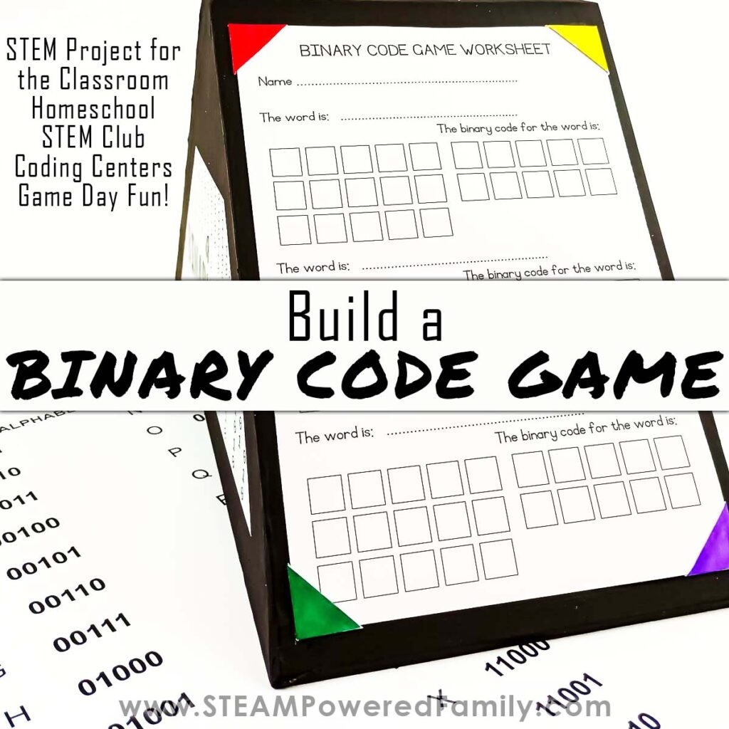 Brilliant Binary Code Projects For Kids Learn The Binary Alphabet Brilliant Binary Code Projects For Kids Learn The Binary Alphabet
