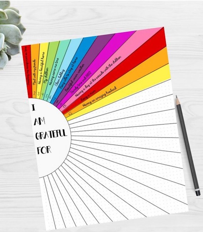 Build Positivity With These 5 Printable Gratitude Journal Pages For Kids