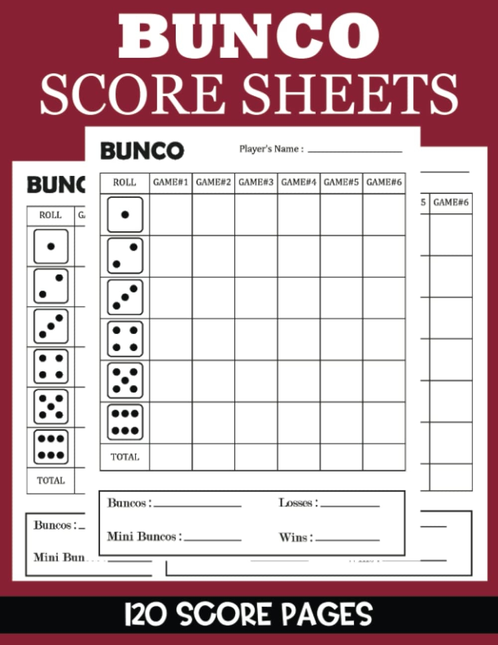 Bunco 120 Bunco Score Sheets For 6 Game Owlschool Scoresheets Amazon Books Bunco 120 Bunco Score Sheets For 6 Game Owlschool Scoresheets Amazon Books
