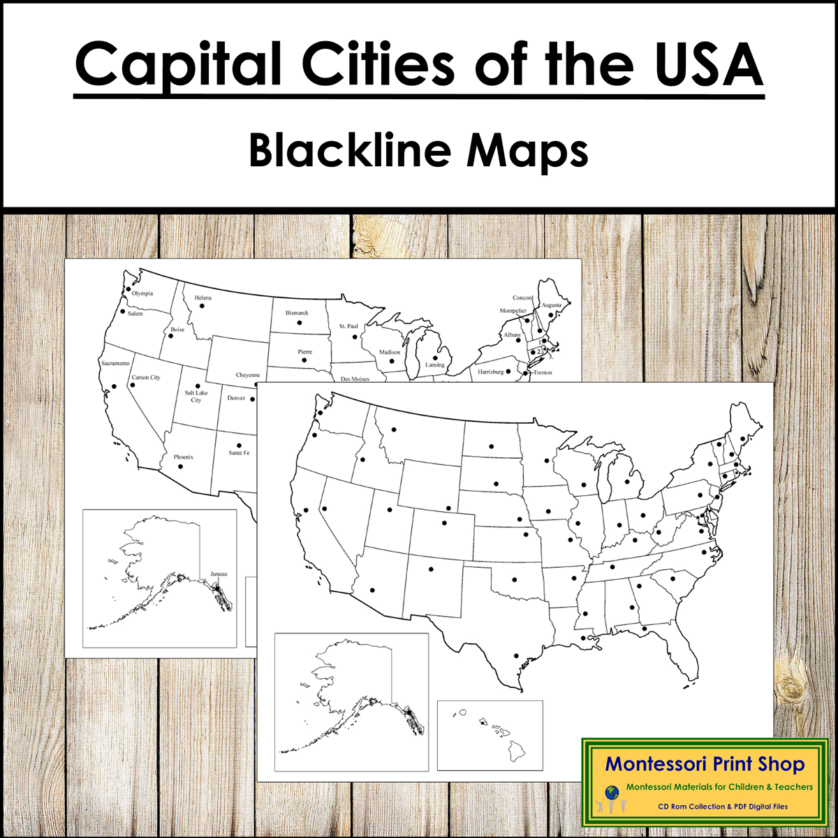 Capital Cities Of The United States Of America Control Map And Master Made By Teachers Capital Cities Of The United States Of America Control Map And Master Made By Teachers