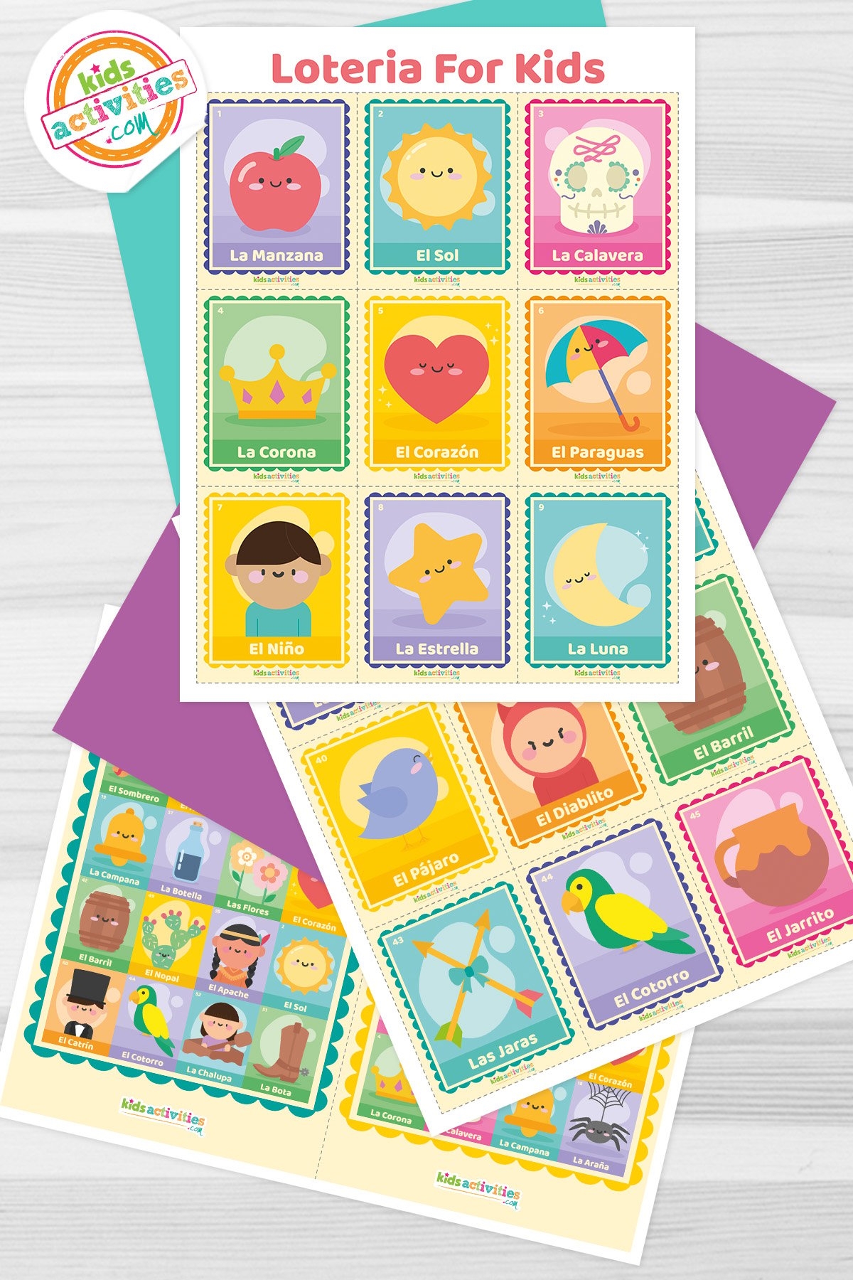 Card Games Play Loter a Spanish Game Kids Activities Blog