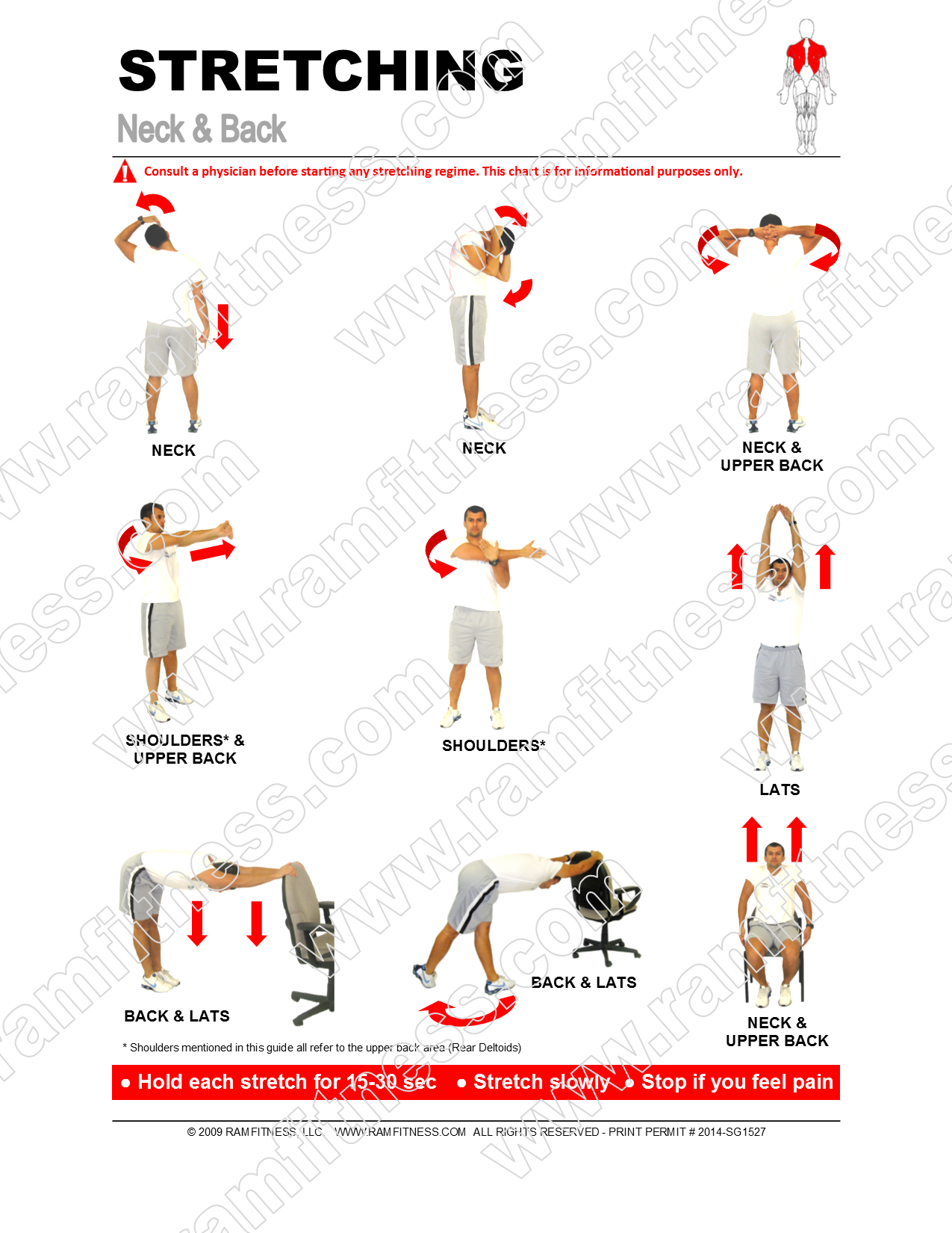 Chart Thoracic Pain Stretches Printable Upper Thoracic Stretch Mayo Clinic Stretching For The Chart Thoracic Pain Stretches Printable Upper Thoracic Stretch Mayo Clinic Stretching For The