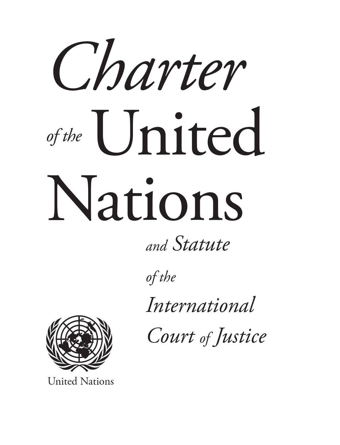 Charter Of The United Nations By United Nations Publications Issuu
