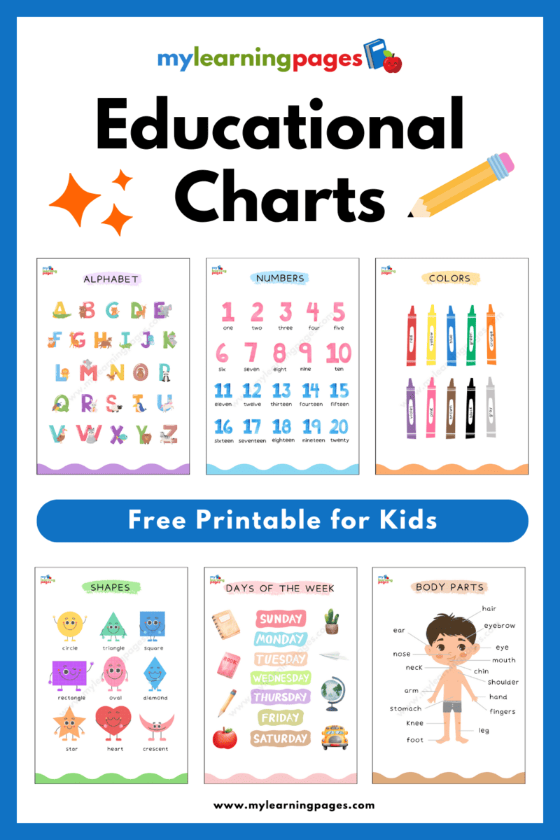Charts For Kids Printable