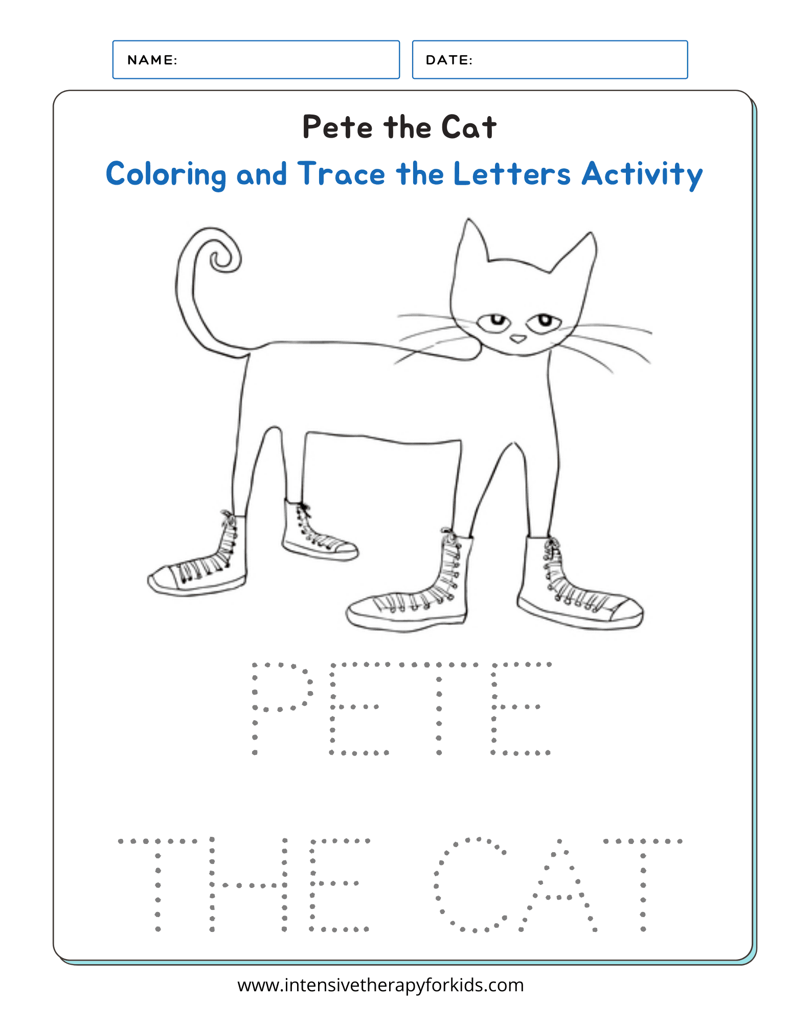 Cheap Pete The Cat Shoes Printable Clearance