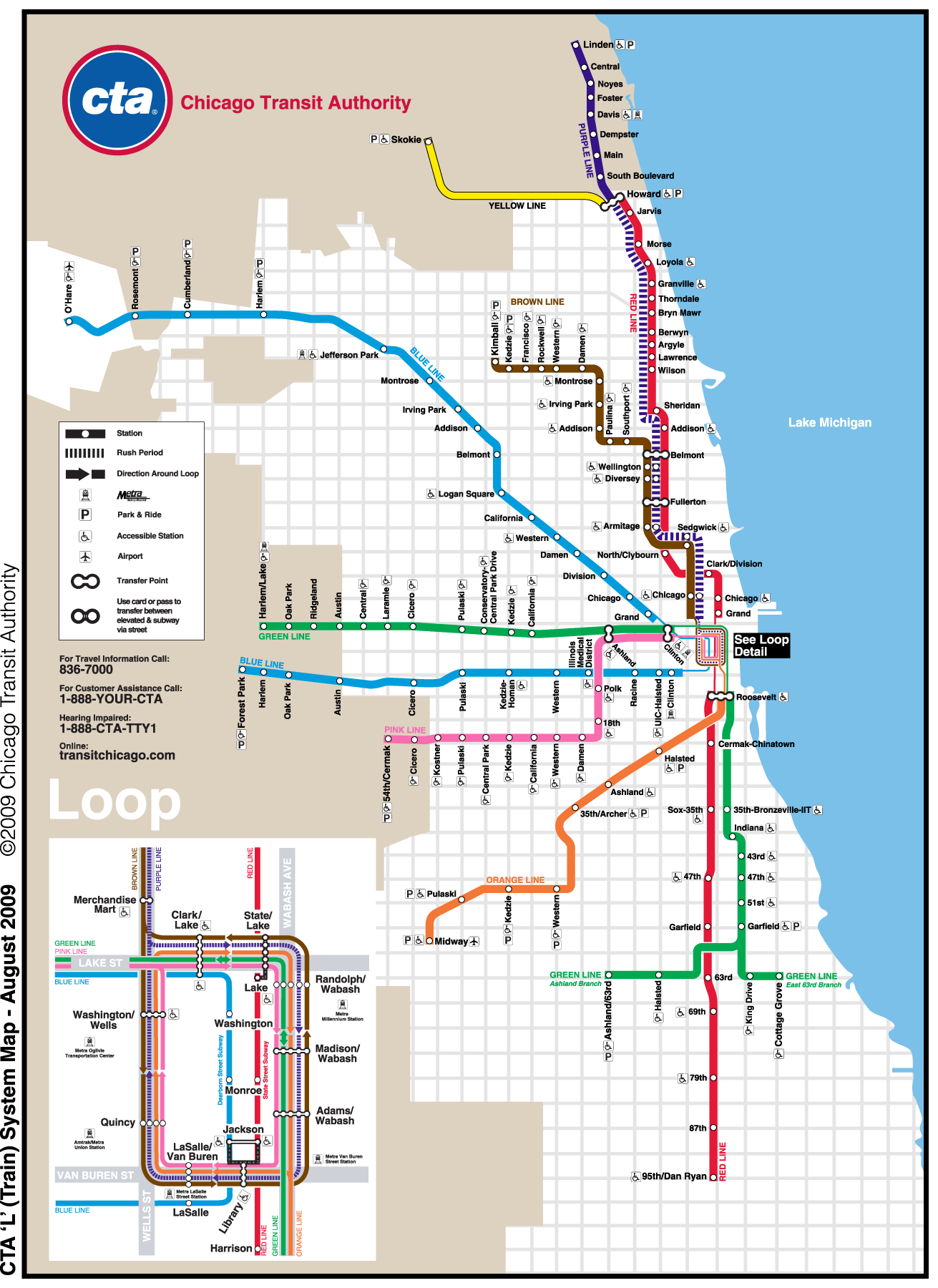 Printable Map Of Chicago Attractions