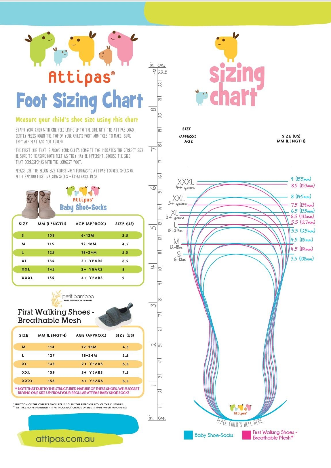 Children 039 s Shoe Size Measurement Chart Printable Printable Size 23 In Baby Shoes Children 039 s Shoe Sizes By Age