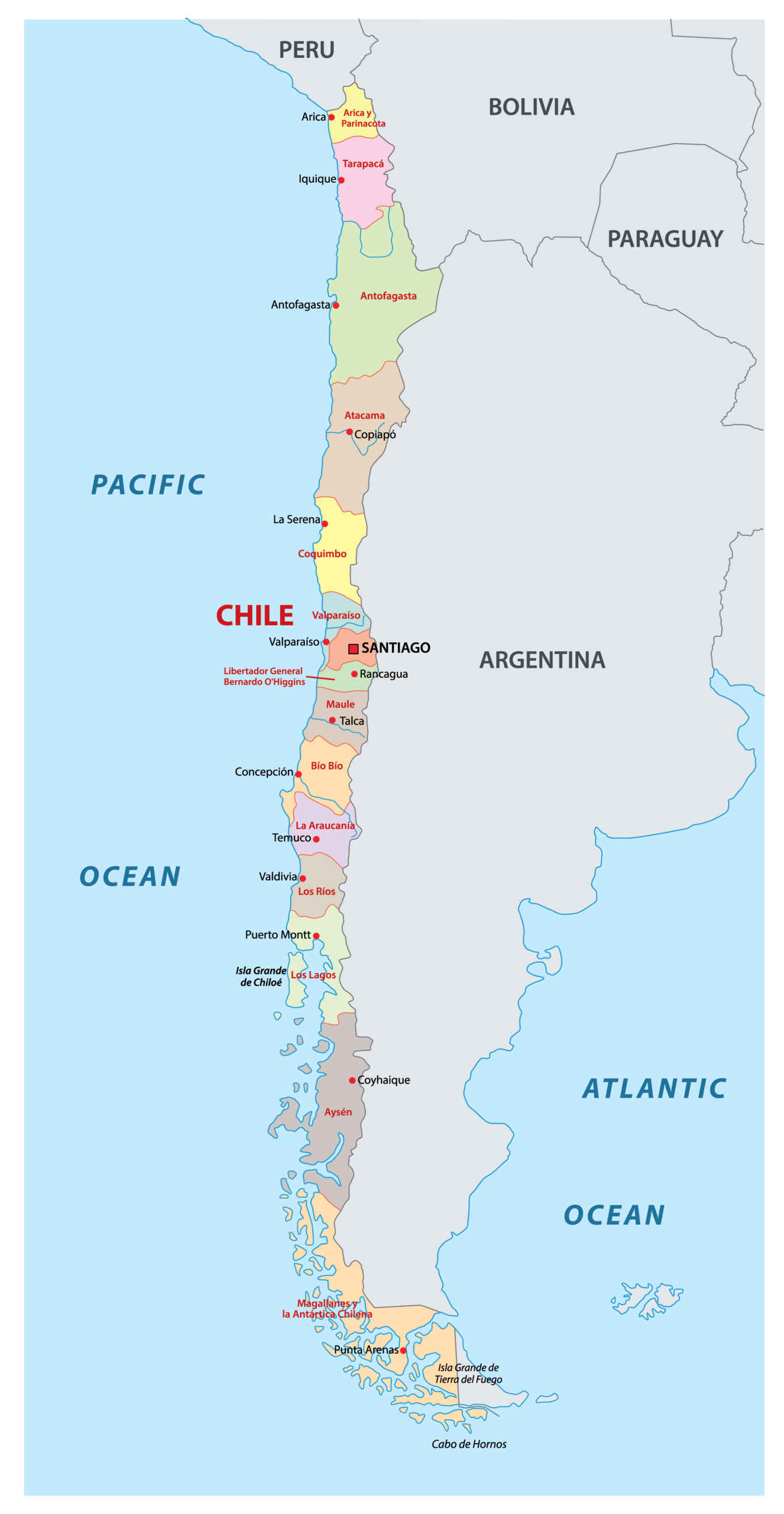 Chile Maps U0026 Facts World Atlas
