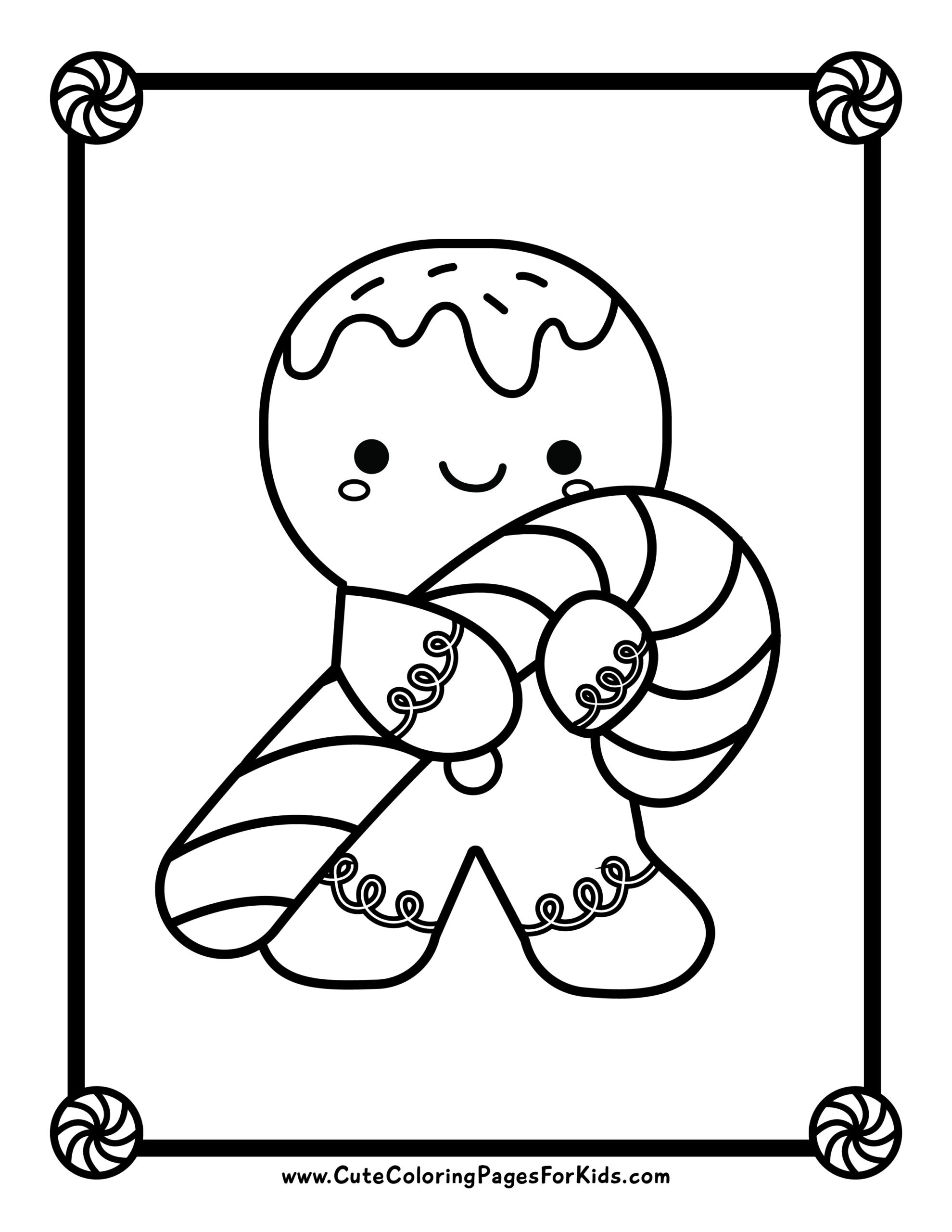 Christmas Coloring Pages 25 Cute Free Printable Downloads Cute 