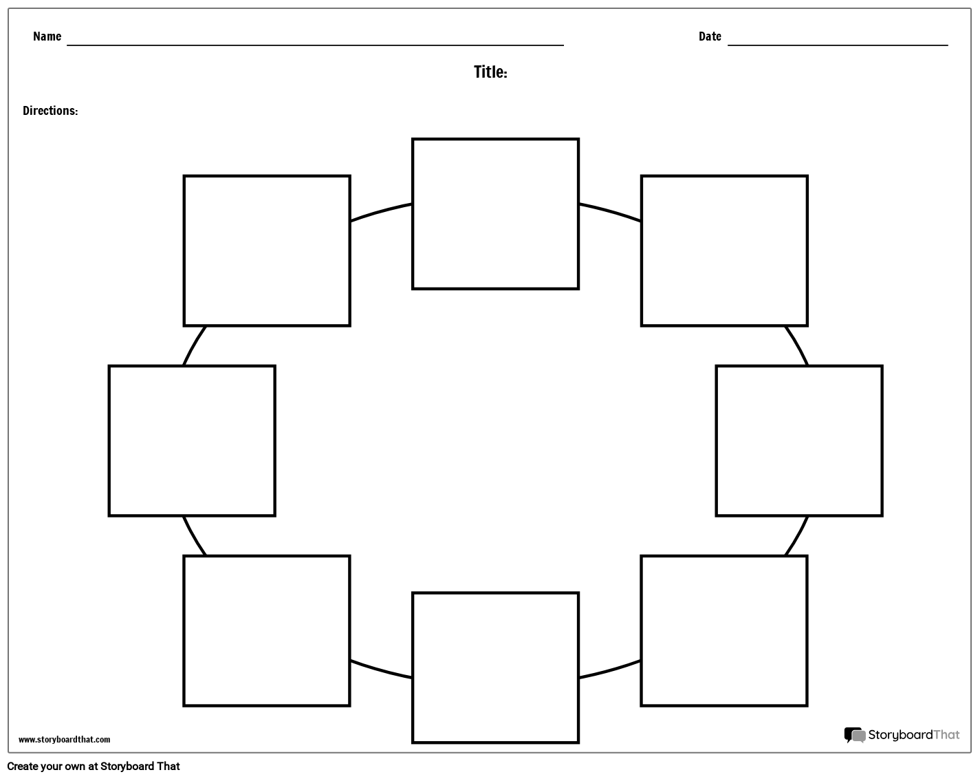 Circle Chart Maker Worksheets Storyboard That