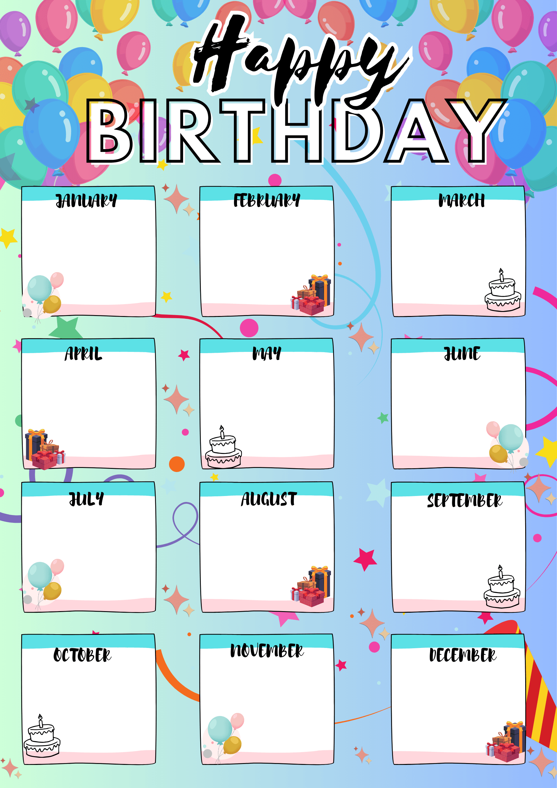 Classroom Birthday Chart By Raselleombos14 Raket PH