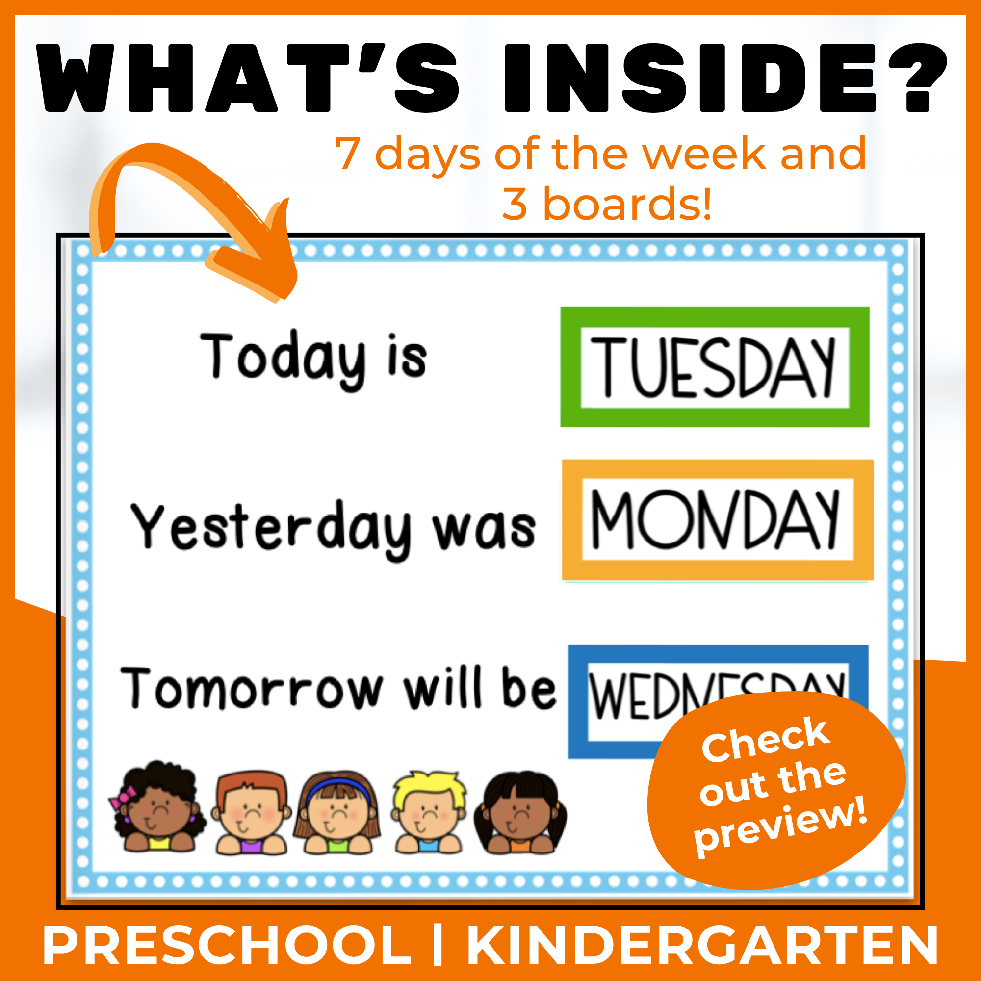 Classroom Labels Days Of The Week Poster Calendar Cards Made By Teachers Classroom Labels Days Of The Week Poster Calendar Cards Made By Teachers