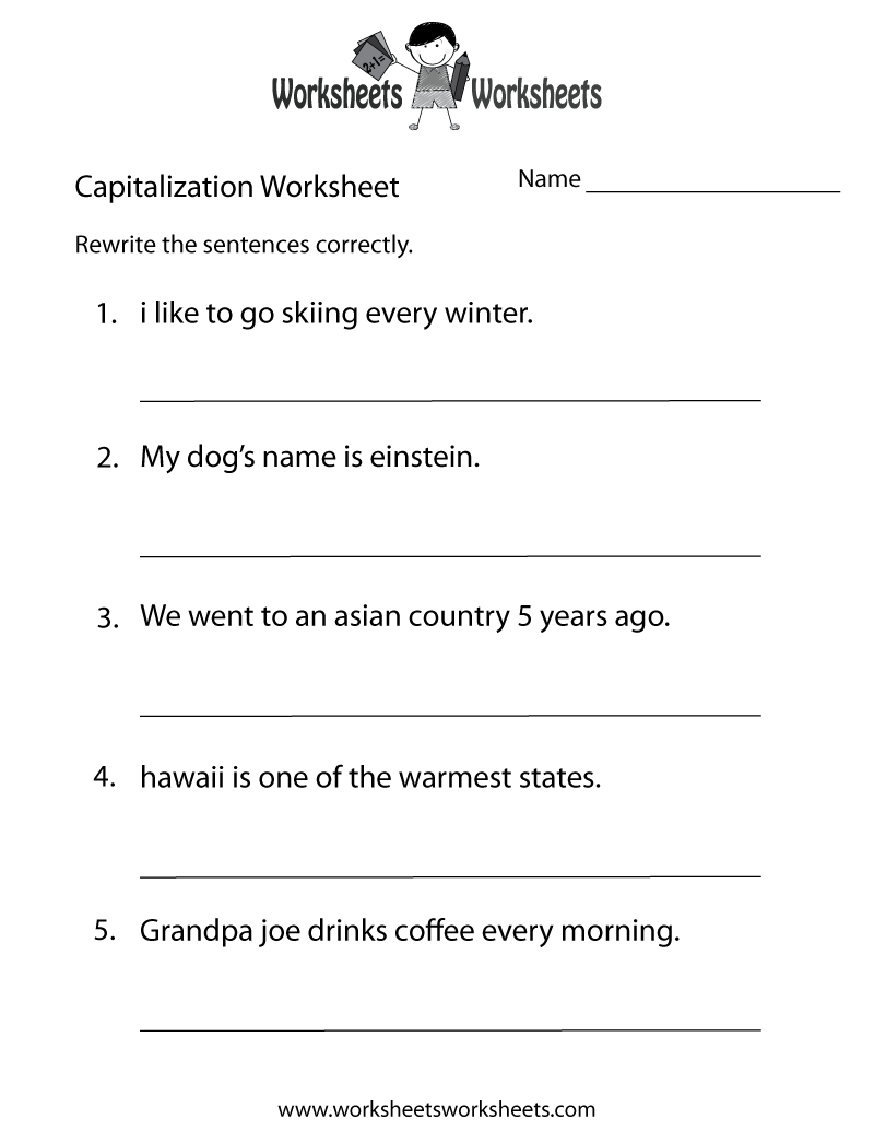 Collection Of Middle School Printable Worksheet 34