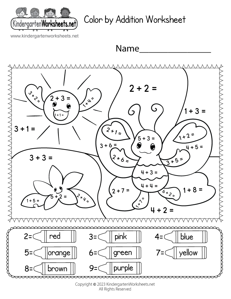 Printable Addition Worksheets Pdf