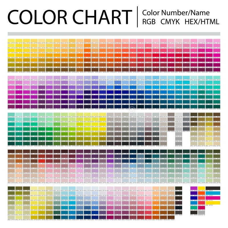 Color Chart Names Stock Photos Free Royalty Free Stock Photos From Dreamstime