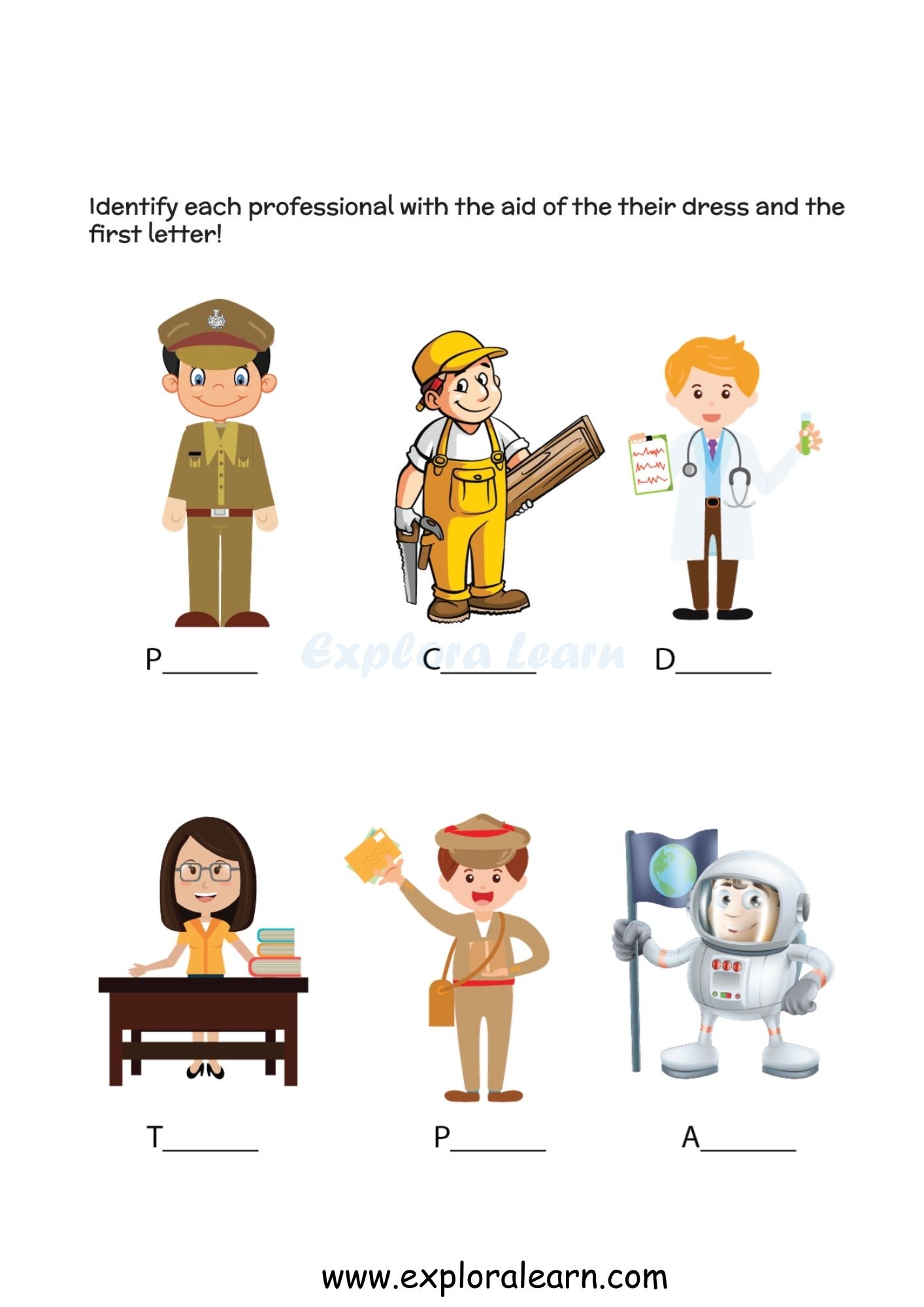 Community Helpers Printables Worksheets For Preschool And Kindergarten 2 To 6 Years Kids Community Helpers Printables Worksheets For Preschool And Kindergarten 2 To 6 Years Kids