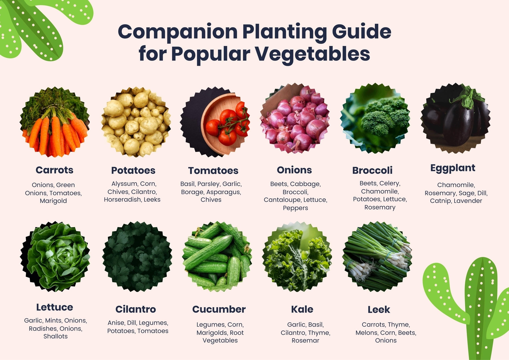 Printable Companion Gardening Chart