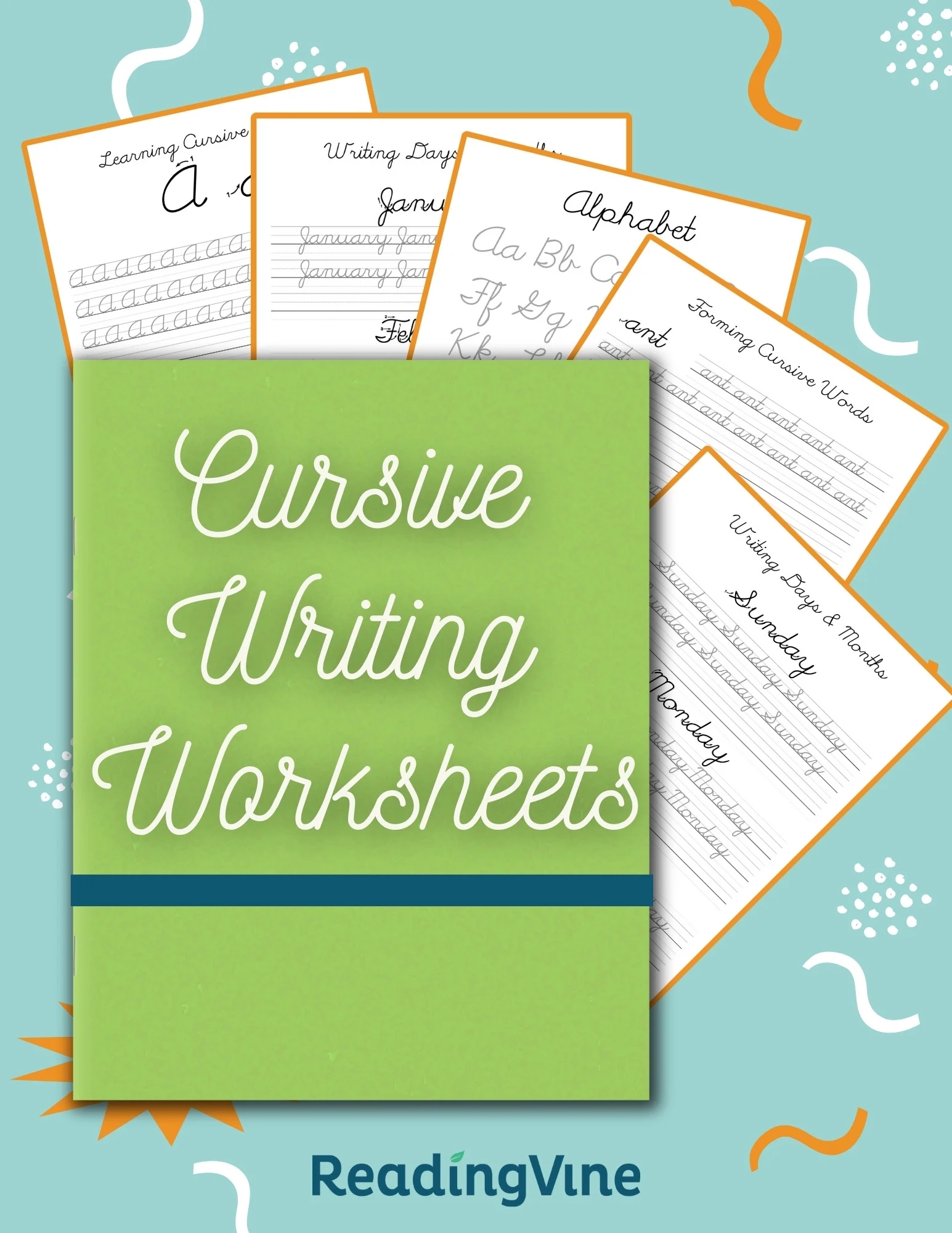 Cursive Writing Practice Sheets PDF ReadingVine