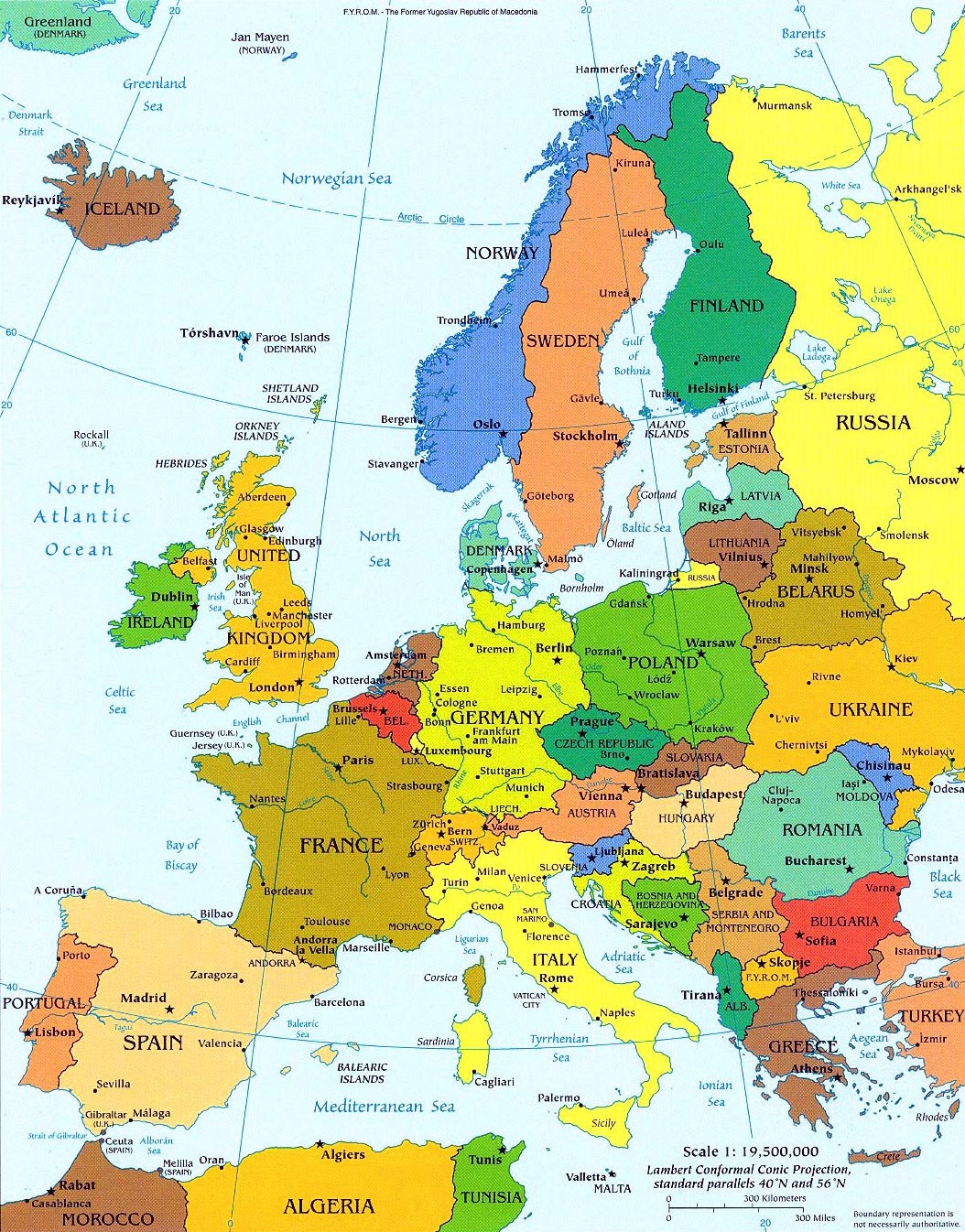 Detailed Political Map Of Europe With Capitals Europe Detailed Political Map With Capitals Vidiani Maps Of All Countries In One Place Detailed Political Map Of Europe With Capitals Europe Detailed Political Map With Capitals Vidiani Maps Of All Countries In One Place