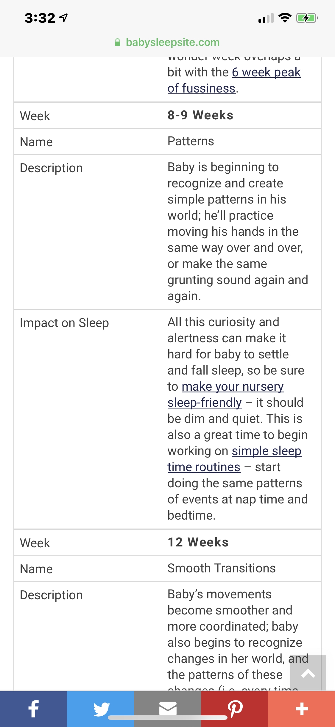 Developmental Leaps Wonder Weeks The Wonder Weeks Chart Baby Development Leaps Wonder Weeks Chart